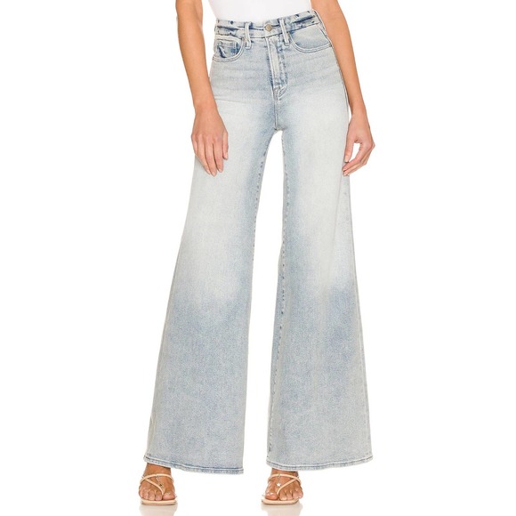NWT Good American Good Waist Palazzo (size 25)